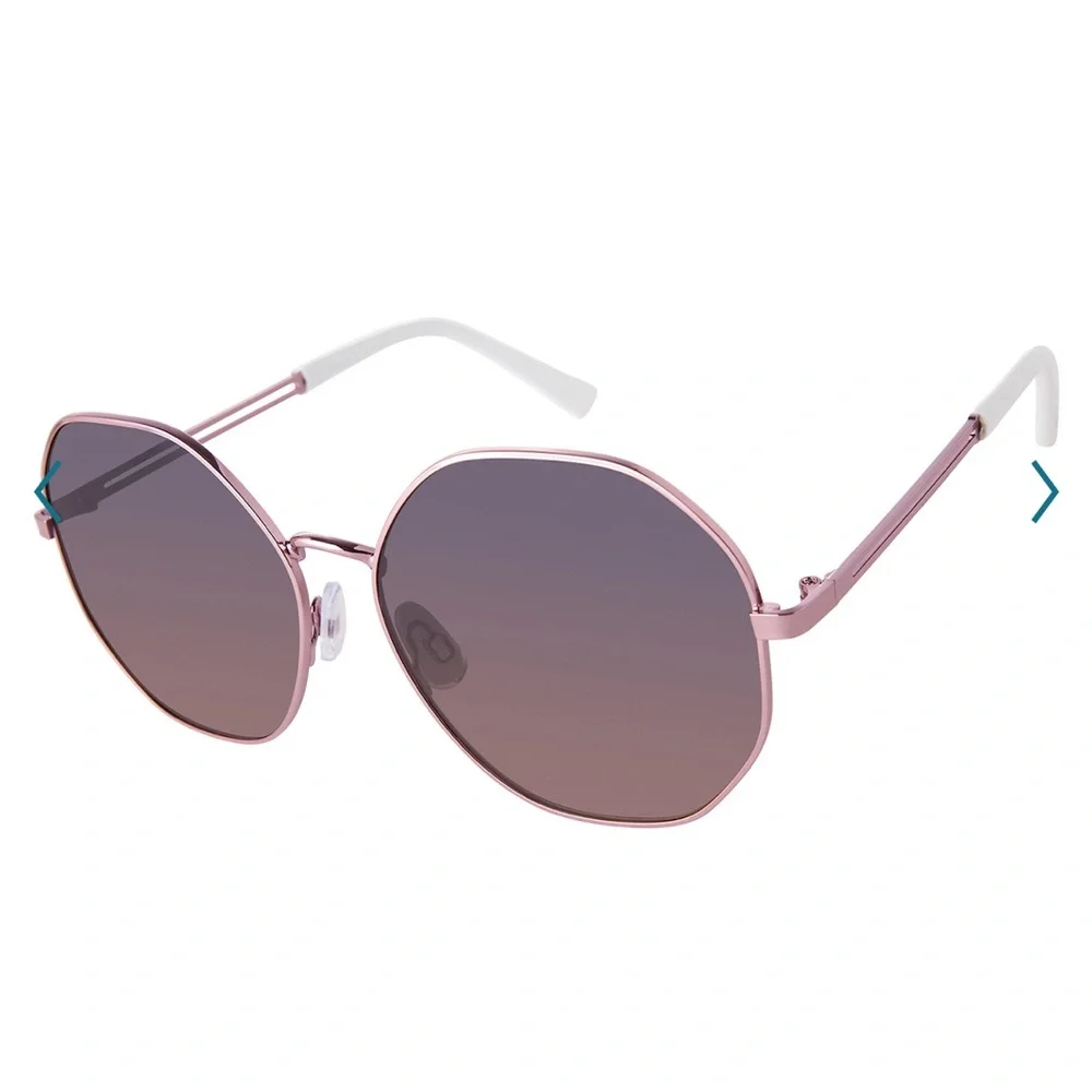 Women’s 59mm night city round polarized sunglasses - Picture 2 of 6